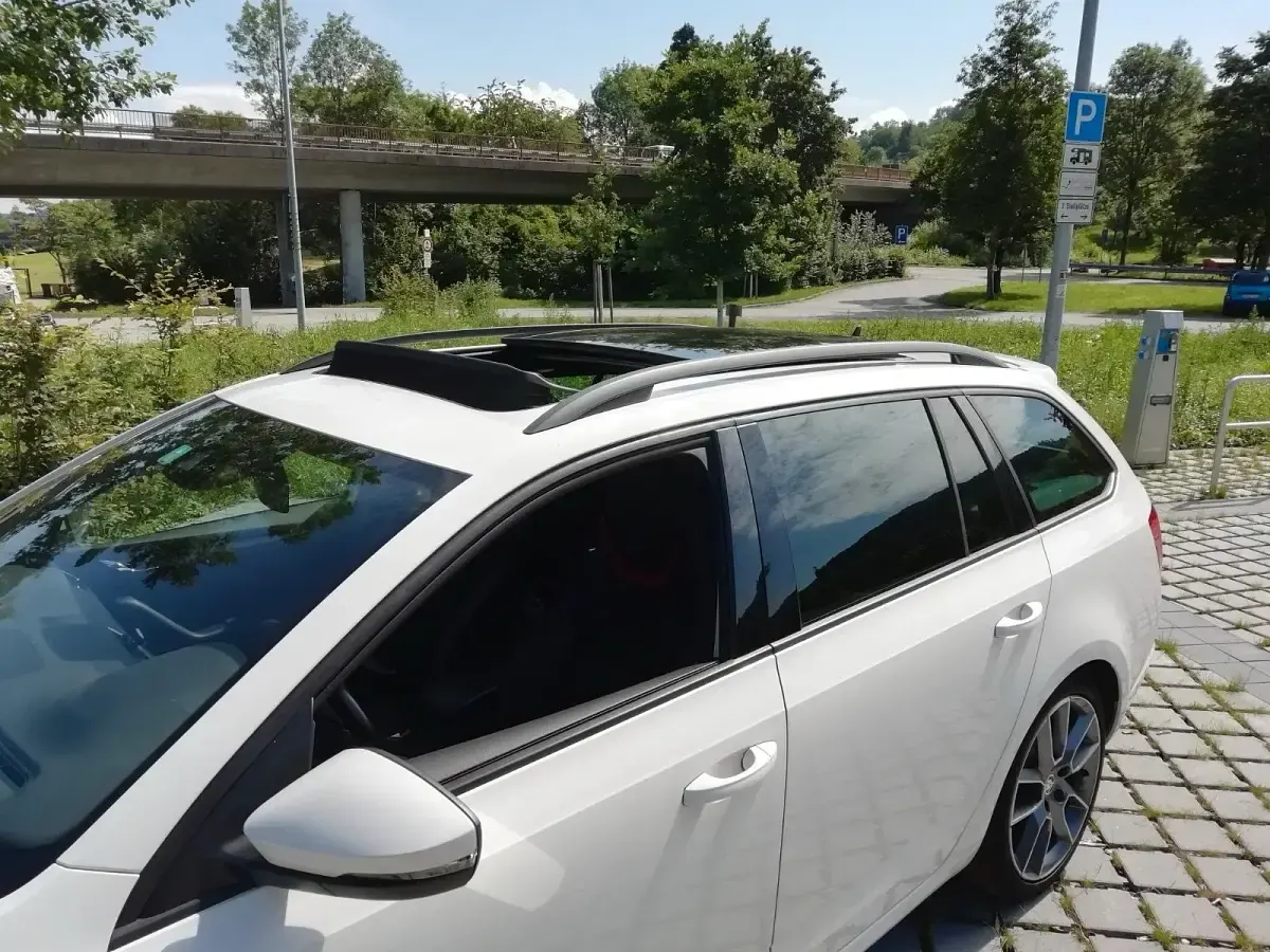 Gebraucht Skoda Octavia RS 220 PS (161 kW) 2014 Weiß Kombi