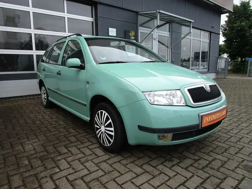 Gebraucht Skoda Fabia Comfort 75 PS (55 kW) 2002 Grün Kombi