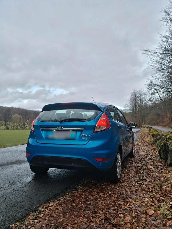 Gebraucht Ford Fiesta 125 PS (91 kW) 2015 Blau Kleinwagen