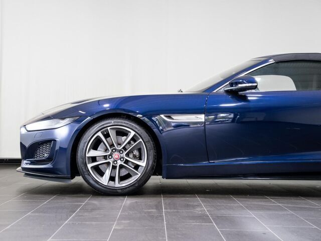 Gebraucht Jaguar F-Type R-Dynamic 300 PS (220 kW) 2021 Blau Cabrio