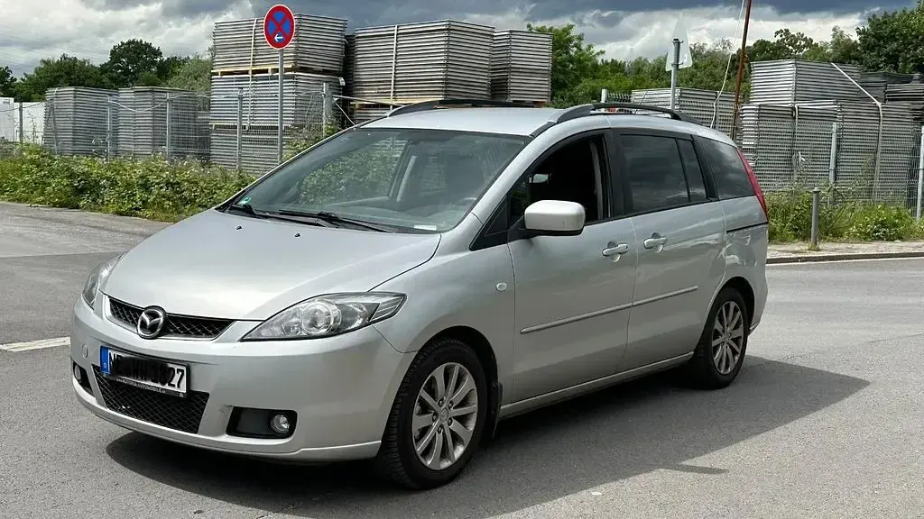 Gebraucht Mazda 5 Exclusive 143 PS (105 kW) 2008 Silber Van / Kleinbus