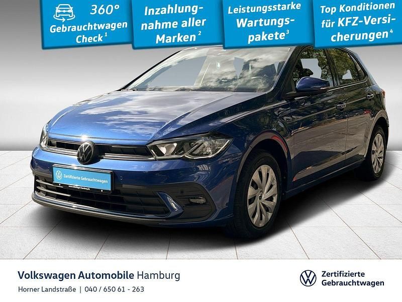 Gebraucht VW Polo Life 95 PS (69 kW) 2023 Blau Limousine