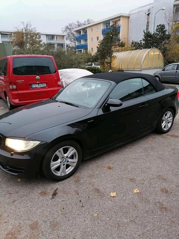 Schwarz Gebraucht 2008 BMW 120 Cabriolet Cabrio | 6.200 € (Fairer Preis) - Bild 1/4