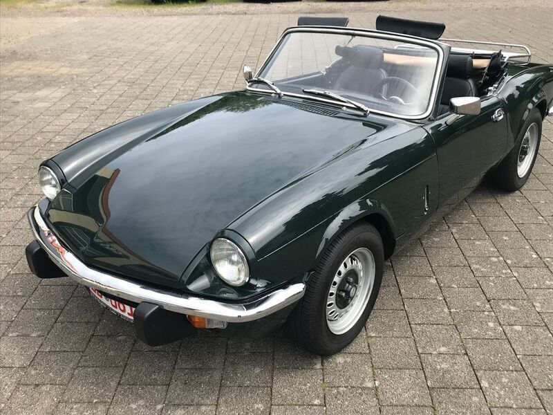 Grün Gebraucht 1973 Triumph Spitfire Cabrio | 12.999 € - Bild 1/4