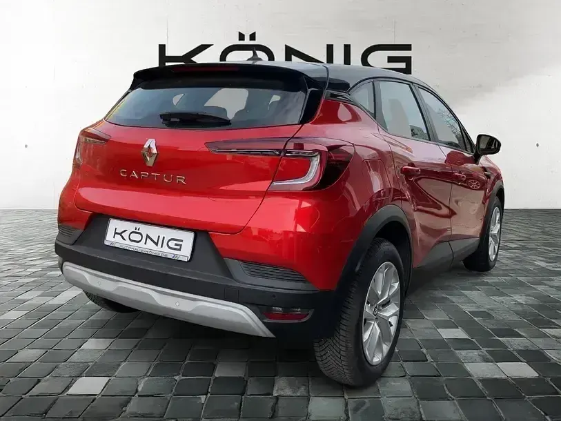 Gebraucht Renault Captur Equilibre 100 PS (73 kW) 2023 Dezirrot, dach black pearlsc SUV