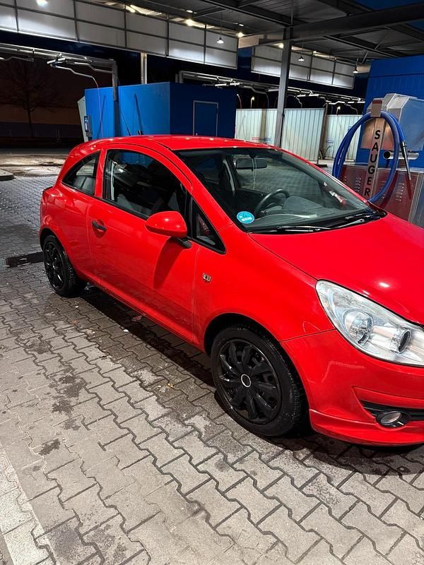 Second-hand Opel Corsa Selection 80 CP (58 kW) 2009 Roșu Hatchback