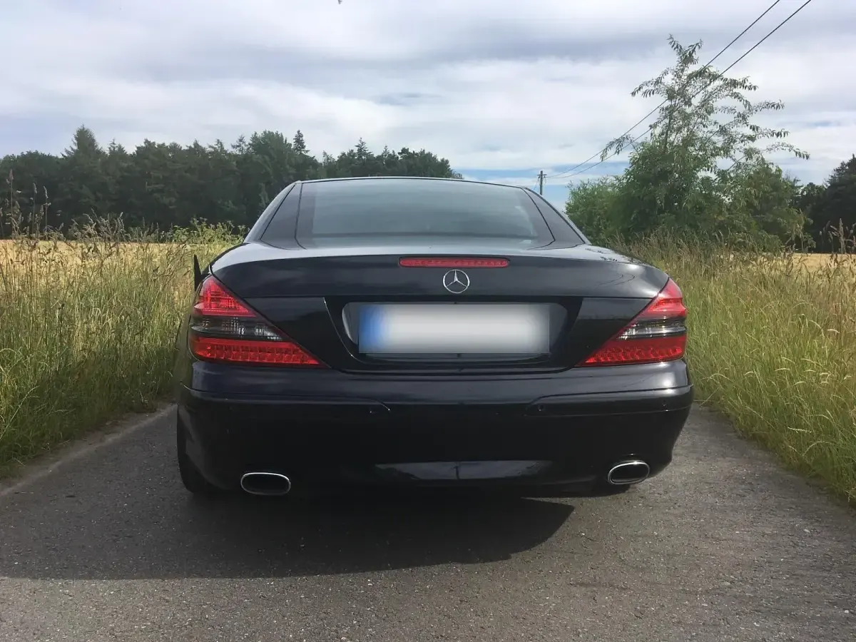 Gebraucht Mercedes SL350 Sport 272 PS (200 kW) 2007 Schwarz Cabrio