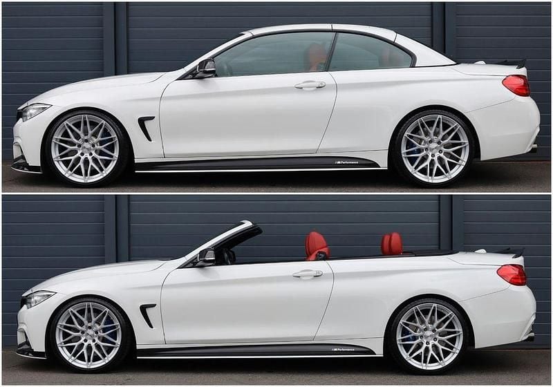 Käytetty BMW 435 Performance 306 HP (225 kW) 2016 Valkoinen Avoauto