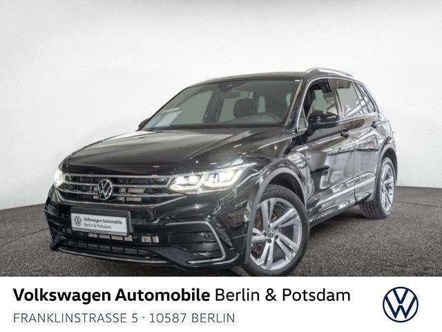Deep black perleffekt Gebraucht 2020 VW Tiguan R-line SUV | 28.733 € (Fairer Preis) - Bild 1/4