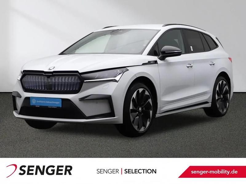 Weiß Gebraucht 2023 Skoda Enyaq iV SUV | 38.990 € - Bild 1/1