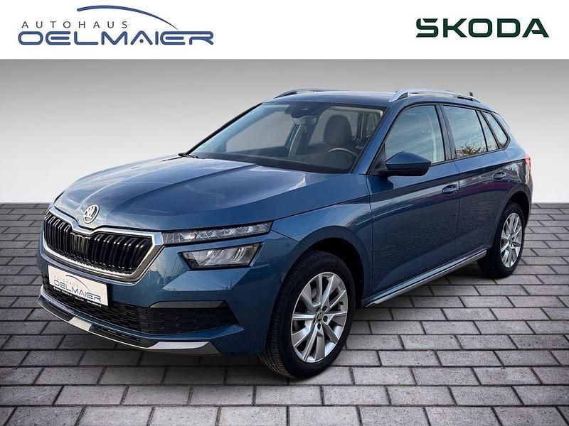 Titanblau Gebraucht 2021 Skoda Kamiq Style SUV | 22.890 € (Fairer Preis) - Bild 1/4