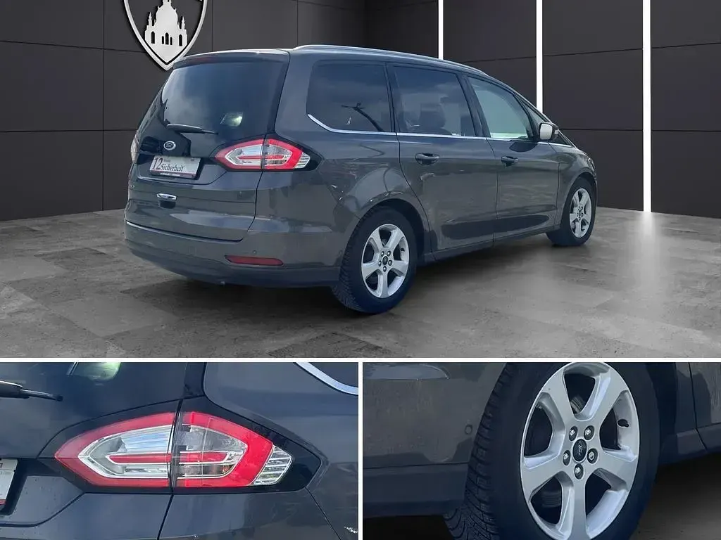 Gebraucht Ford Galaxy Titanium 150 PS (110 kW) 2015 Magneticgrau (metallic) Van / Kleinbus