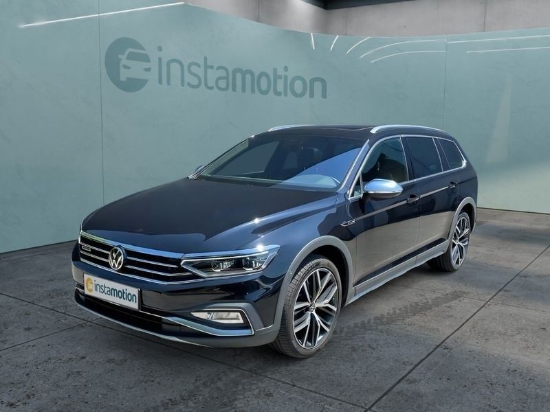 Schwarz Gebraucht 2021 VW Passat Alltrack Sound Kombi | 36.750 € (Teuer) - Bild 1/4