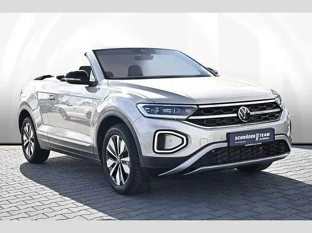 Gebraucht VW T-Roc Cabriolet Goal 150 PS (110 kW) 2024 Silber Cabrio