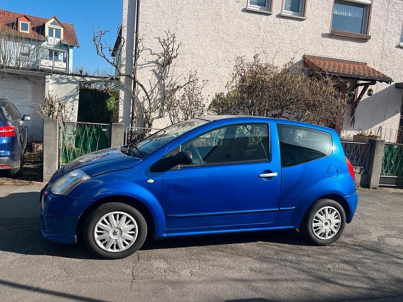 Gebraucht Citroën C2 75 PS (55 kW) 2005 Blau Kleinwagen