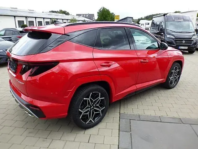 Gebraucht Hyundai Tucson N Line 150 PS (110 kW) 2023 Rot SUV