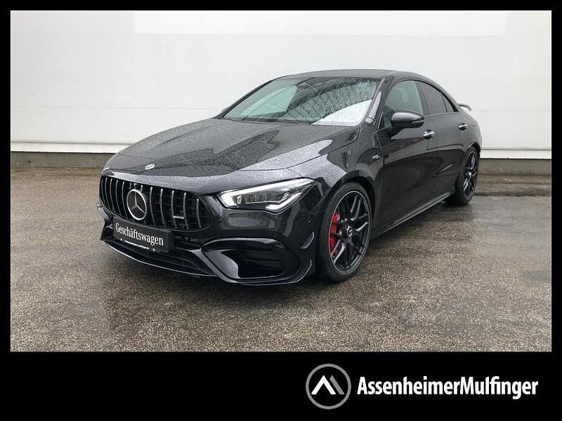 Schwarz Gebraucht 2024 Mercedes CLA45 AMG AMG Coupé | 63.889 € (Etwas zu teuer) - Bild 1/4