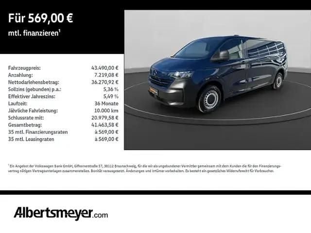 Blau Neu 2026 VW Transporter Van | 43.490 € - Bild 1/4