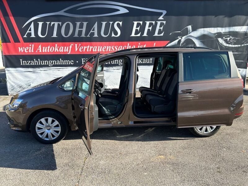 Toffeebraun metallic Gebraucht 2013 VW Sharan Van / Kleinbus | 10.500 € (Guter Preis) - Bild 1/4