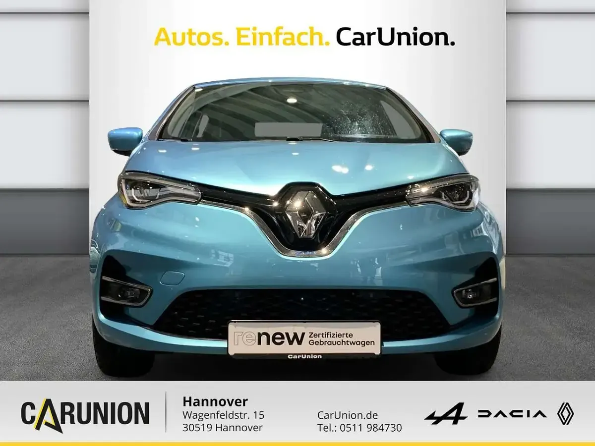 Gebraucht Renault Zoe Experience 80 kW (109 PS) 2020 Aquamarinblau Kleinwagen