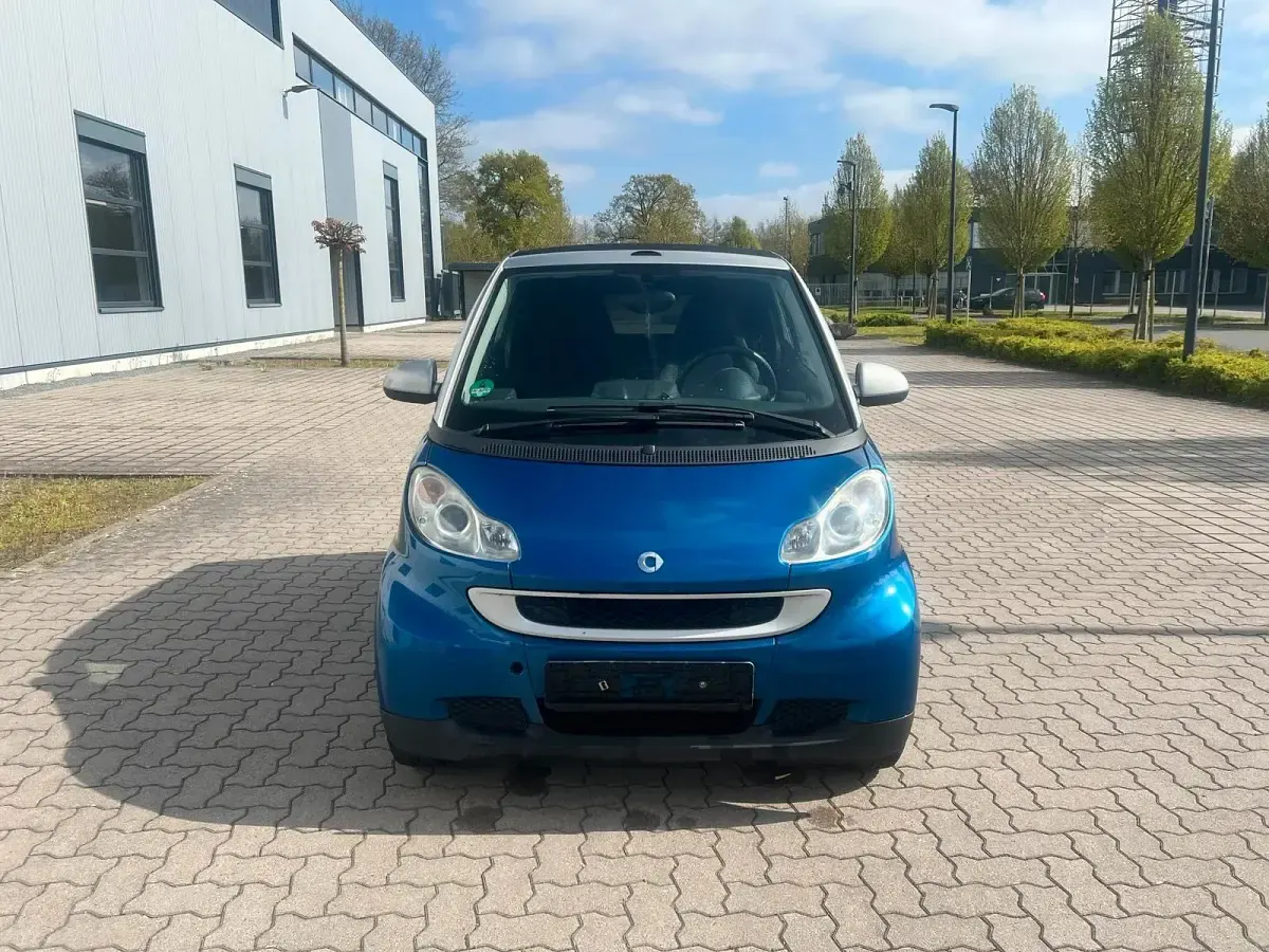 Gebraucht Smart ForTwo Cabrio 70 PS (51 kW) 2008 Blau Cabrio