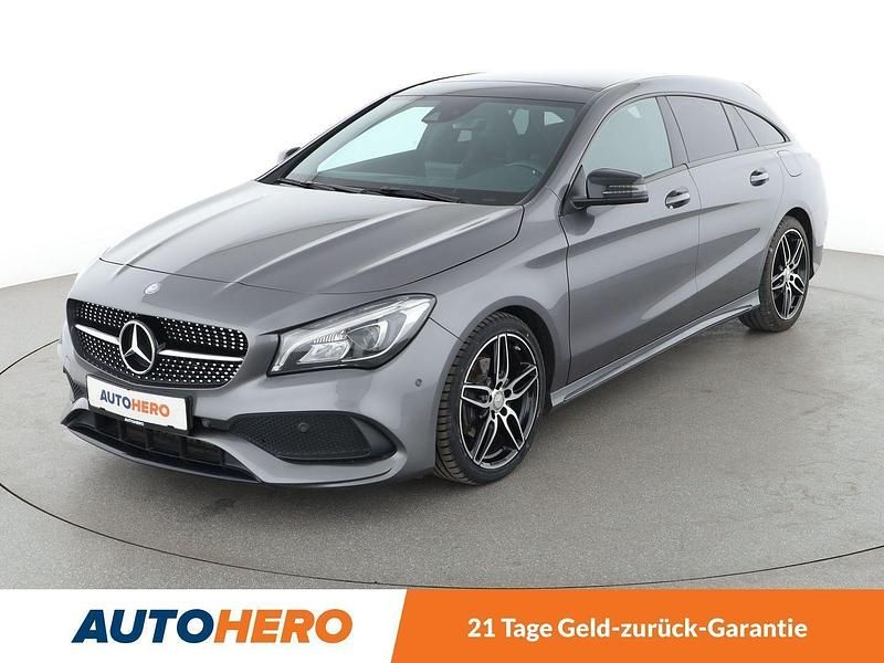Grau Gebraucht 2016 Mercedes CLA180 Shooting Brake AMG line Kombi | 18.360 € (Etwas zu teuer) - Bild 1/3
