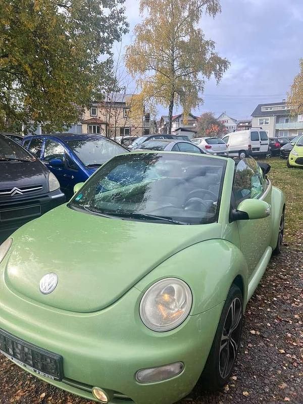 Gebraucht VW New Beetle Cabriolet 116 PS (85 kW) 2004 Grün Cabrio