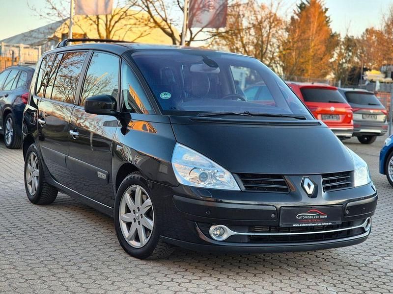 Gebraucht Renault Espace 173 PS (127 kW) 2012 Schwarz Van / Kleinbus