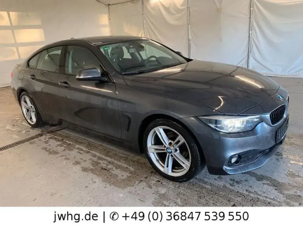 Gebraucht BMW 420 Advantage 190 PS (139 kW) 2018 Mineralgrau (metallic) Coupé