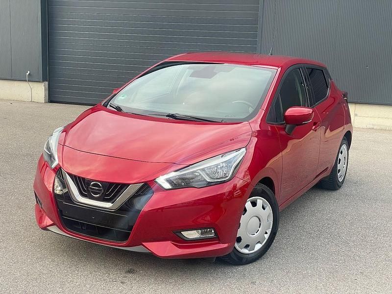 Rot Gebraucht 2017 Nissan Micra N-Connecta Limousine | 6.500 € (Superpreis) - Bild 1/4