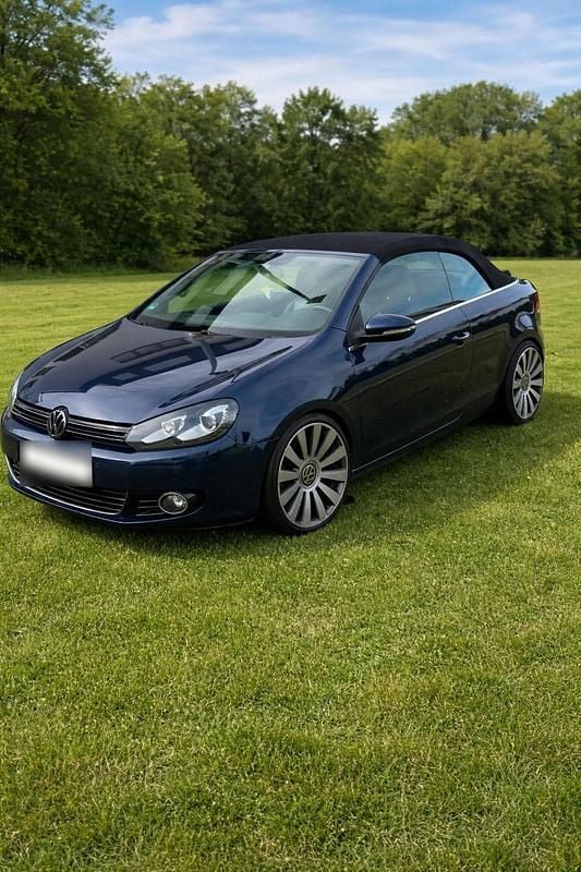 Gebraucht VW Golf Cabriolet 122 PS (89 kW) 2012 Blau Cabrio