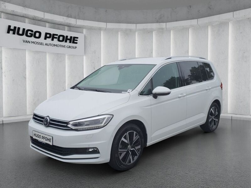 Weiss Gebraucht 2019 VW Touran Highline Van / Kleinbus | 23.390 € - Bild 1/4
