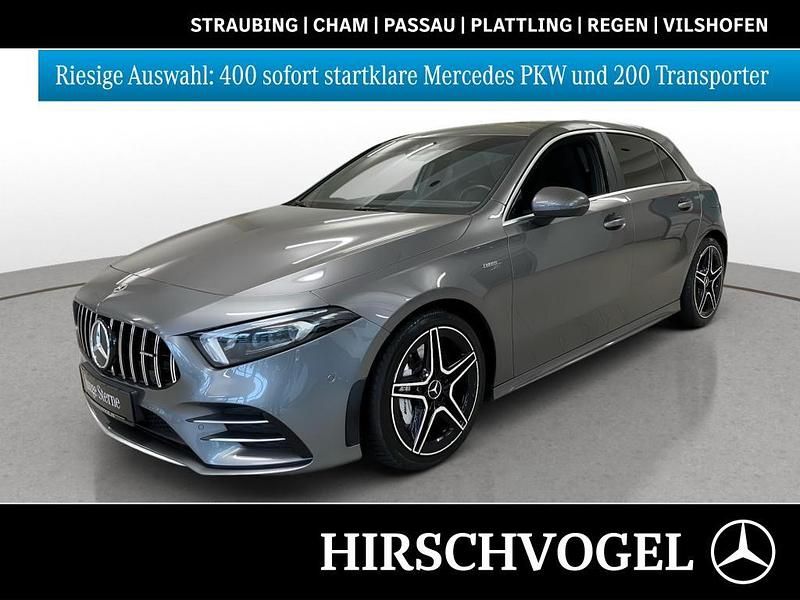 Metalliclack mountaingrau Gebraucht 2021 Mercedes A35 AMG AMG Limousine | 36.640 € (Fairer Preis) - Bild 1/4