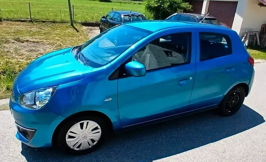 Gebraucht Mitsubishi Space Star 70 PS (51 kW) 2020 Blau Kleinwagen