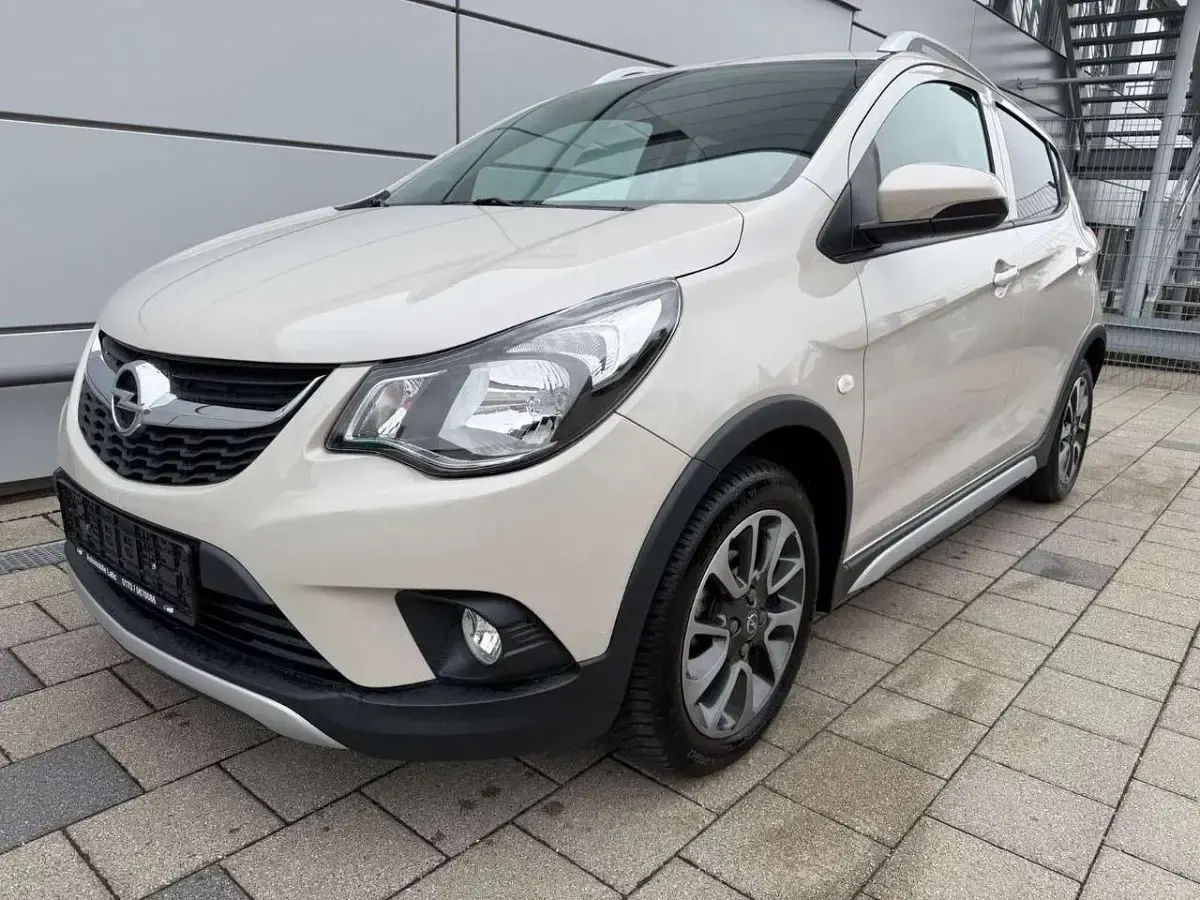 Gebraucht Opel Karl Rocks 75 PS (55 kW) 2017 Beige Kleinwagen