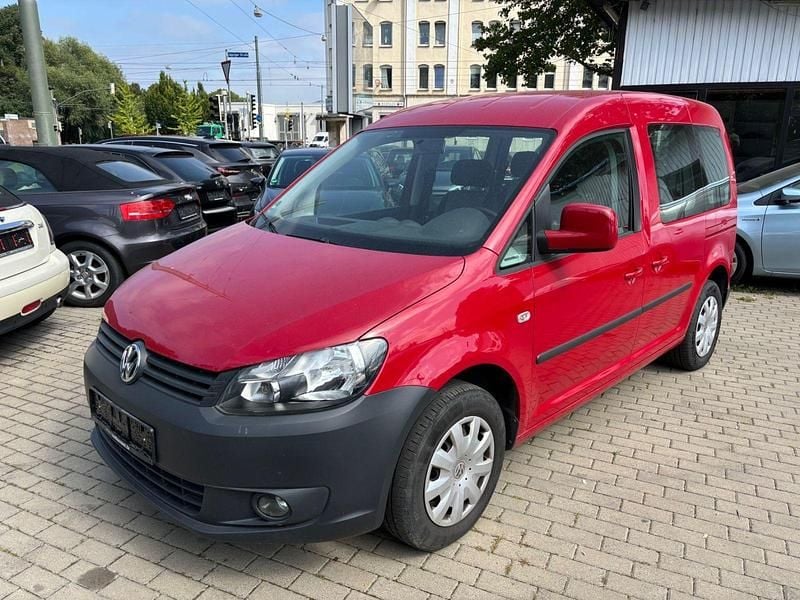 Rot Gebraucht 2011 VW Caddy Trendline Van / Kleinbus | 3.400 € (Guter Preis) - Bild 1/4
