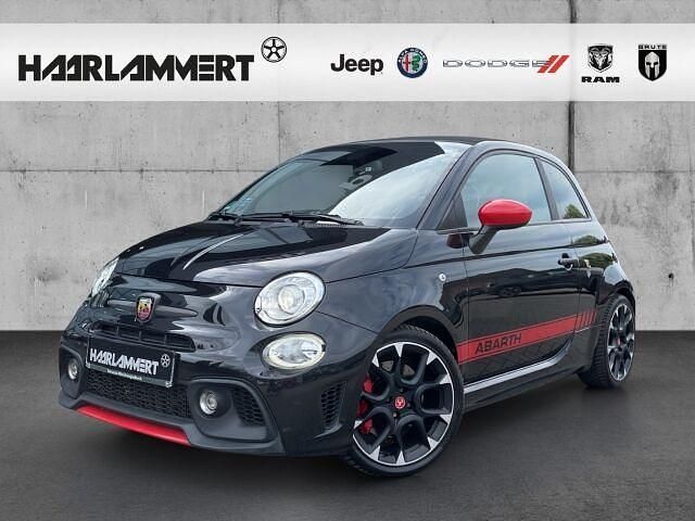 Scorpione schwarz) (schwarz Gebraucht 2017 Abarth 595C Competizione Cabrio | 22.490 € (Teuer) - Bild 1/2