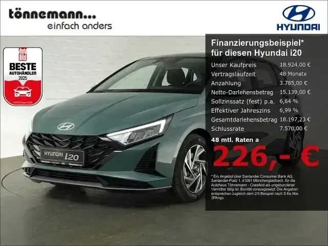 Gebraucht Hyundai i20 Trend 101 PS (74 kW) 2025 Kleinwagen