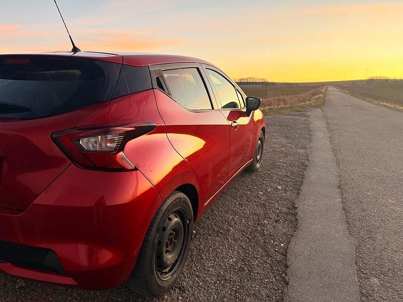 Rot Gebraucht 2020 Nissan Micra Kleinwagen | 9.799 € (Guter Preis) - Bild 1/4