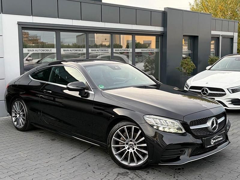 Schwarz Gebraucht 2020 Mercedes C200 AMG Coupé | 29.990 € (Fairer Preis) - Bild 1/4