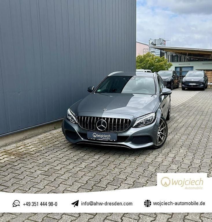 Grau Gebraucht 2017 Mercedes C220 Avantgarde Limousine | 22.990 € (Etwas zu teuer) - Bild 1/4