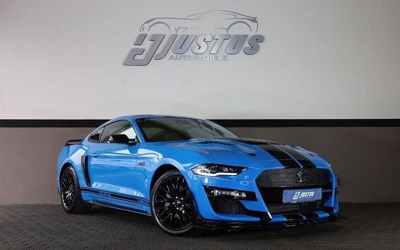 Grabber blue metallic Gebraucht 2023 Ford Mustang GT Coupé | 42.900 € (Guter Preis) - Bild 1/4