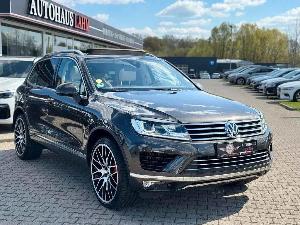 Gebraucht VW Touareg Terrain Tech 262 PS (192 kW) 2014 Black oak brown SUV