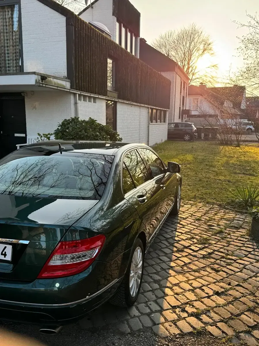 Używany Mercedes C280 Elegance 231 KM (169 kW) 2007 Zielony Sedan/Limuzyna