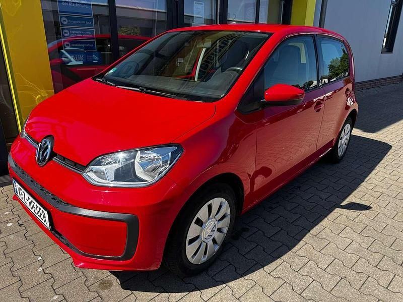 Gebraucht VW up! move up! 60 PS (44 kW) 2017 Rot Kleinwagen