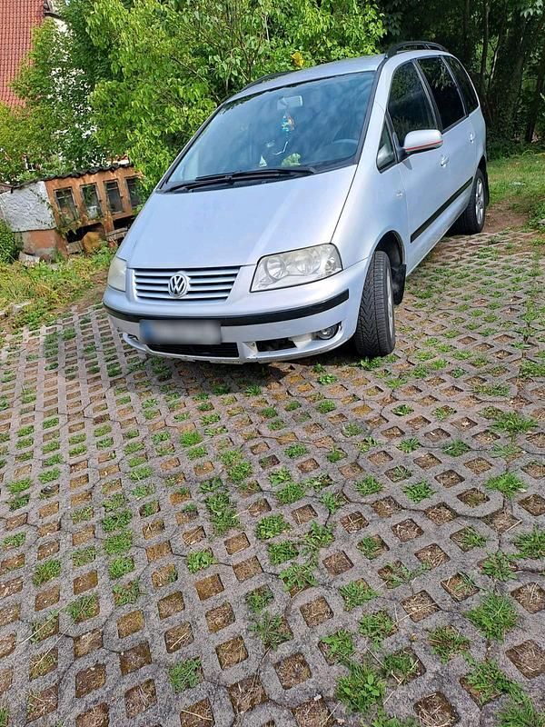 Gebraucht VW Sharan 132 PS (97 kW) 2003 Silber Van / Kleinbus