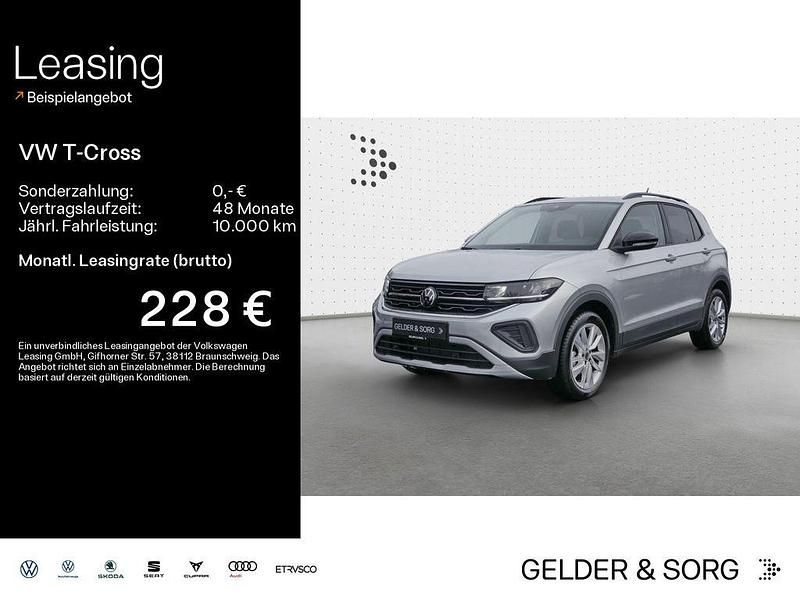 Silber Gebraucht 2025 VW T-Cross Life SUV | 21.990 € (Fairer Preis) - Bild 1/4