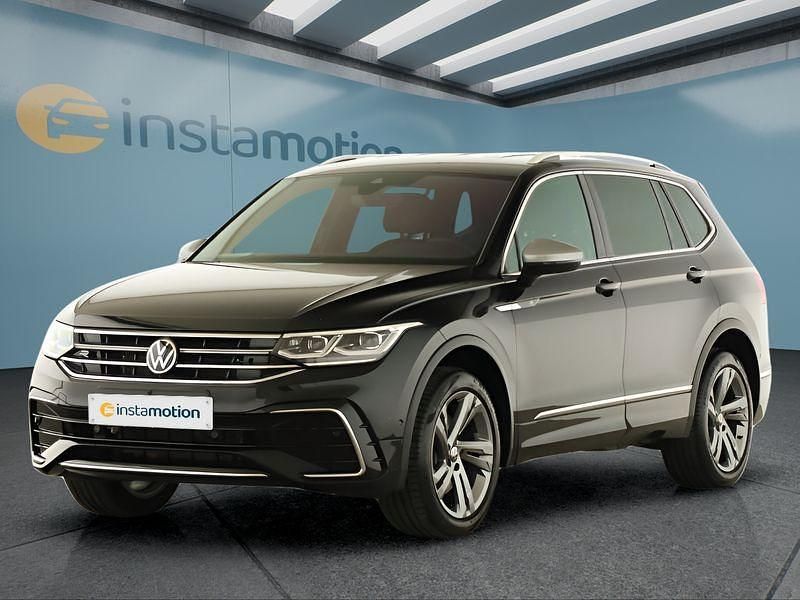Schwarz Gebraucht 2022 VW Tiguan SUV | 37.849 € (Teuer) - Bild 1/4