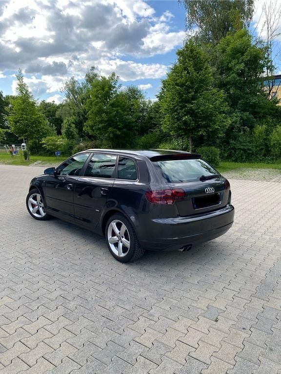 Gebraucht Audi A3 S-Line 160 PS (117 kW) 2008 Schwarz Kleinwagen