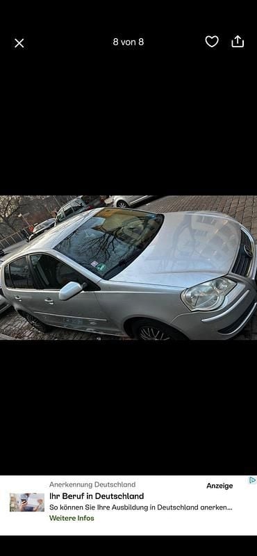 Gebraucht VW Polo 85 PS (62 kW) 2005 Silber Kleinwagen